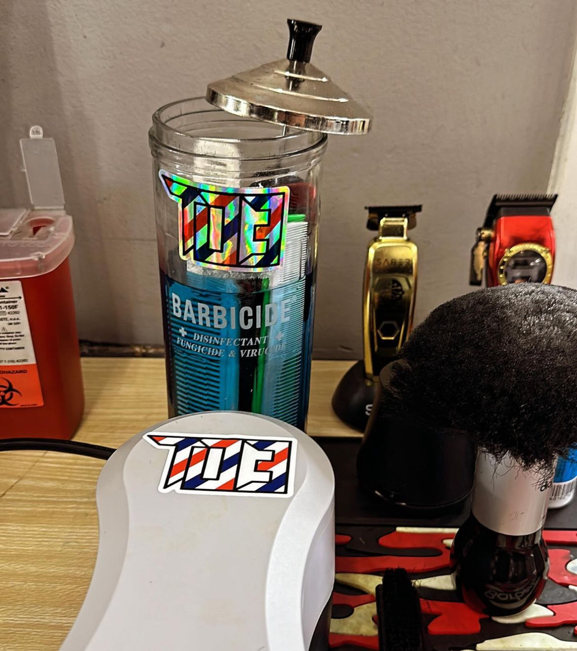 Shop703 Barbershop Sticker