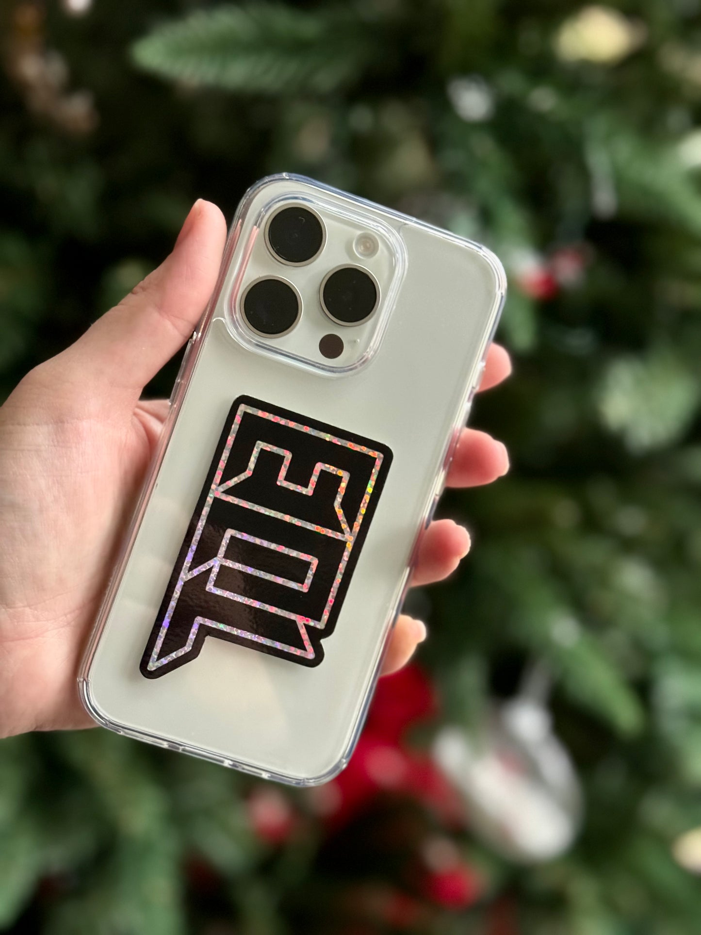 Shop703 Glitter Sticker