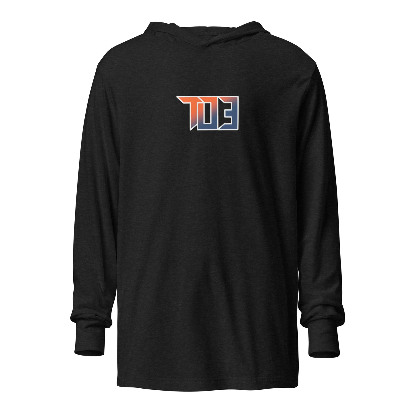 Shop703 "Spartan Fade" Hooded Long-Sleeve Tee