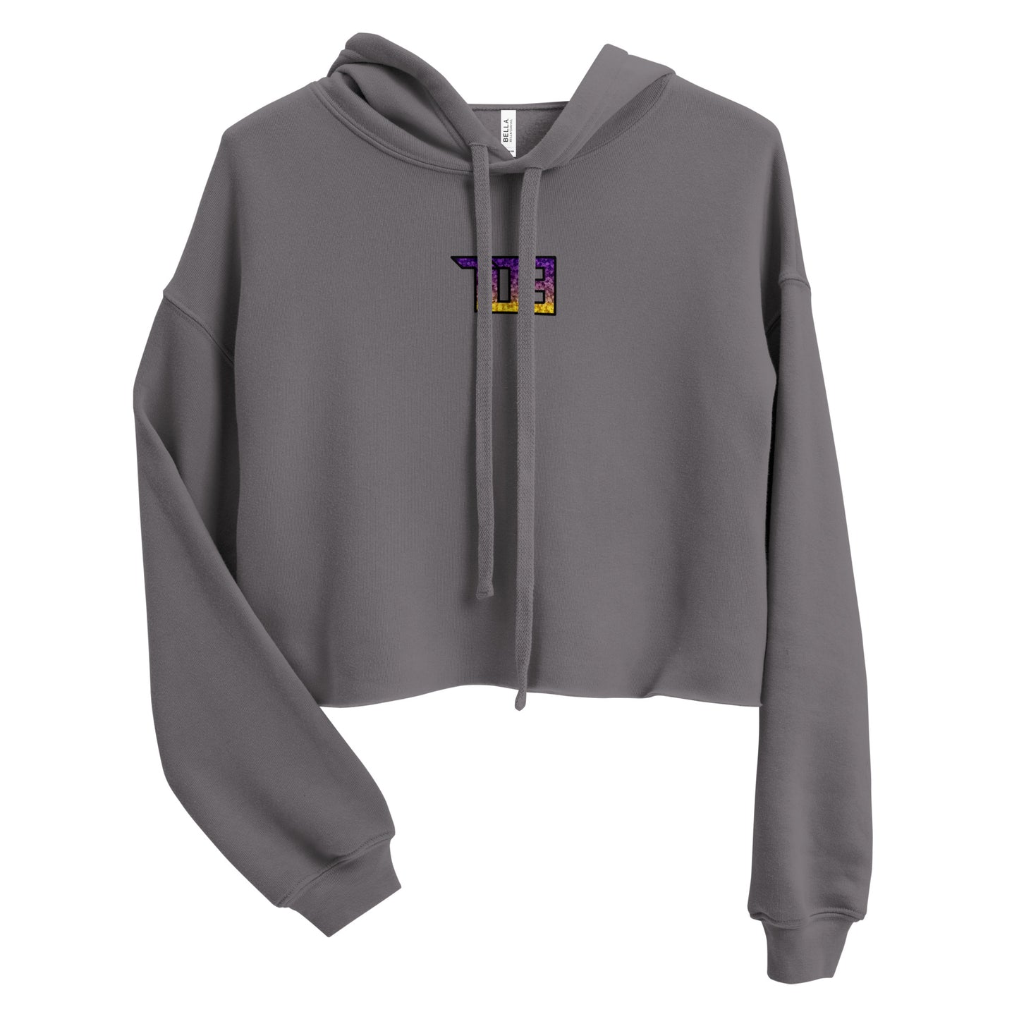 Shop703 "Bruin Fade" Women's Crop Hoodie