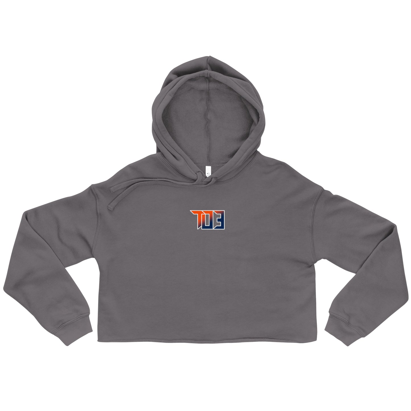 Shop703 "Spartan Fade" Women's Crop Hoodie
