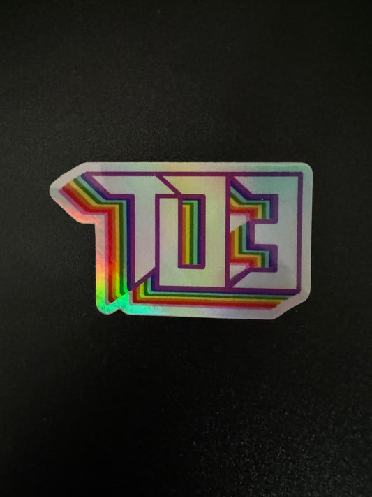 Shop703 3D Pride Hologram Sticker