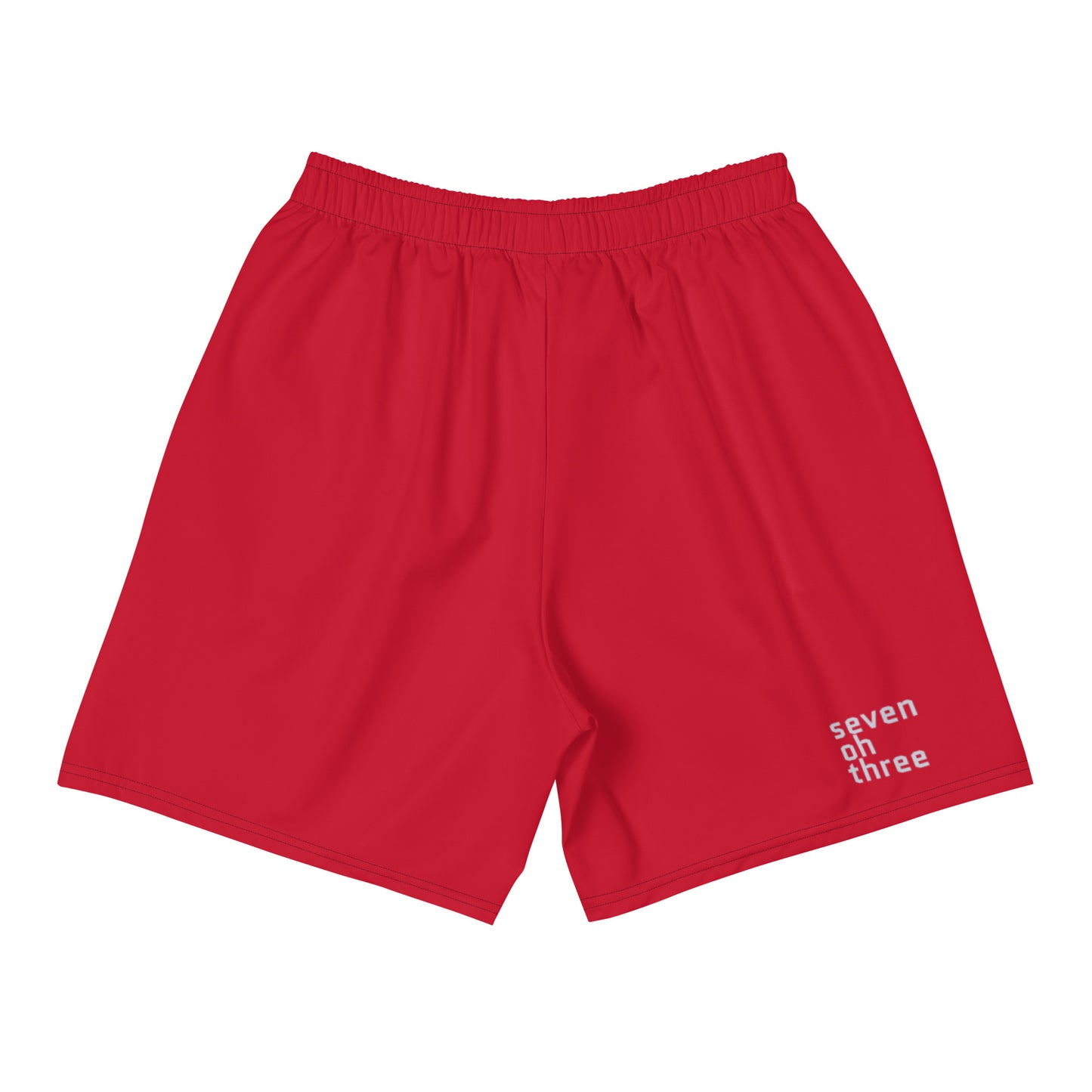 Shop703 Men's "The Commonwealth" (Red) Athletic Shorts