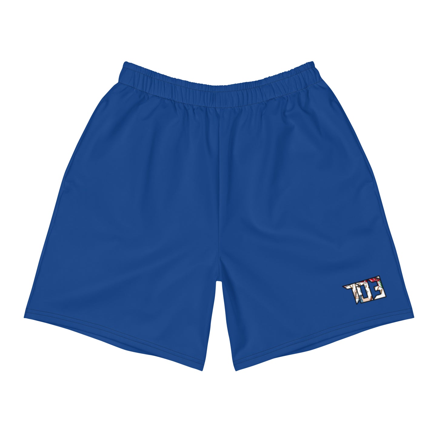 Shop703 Men's "The Commonwealth" (Blue) Athletic Shorts