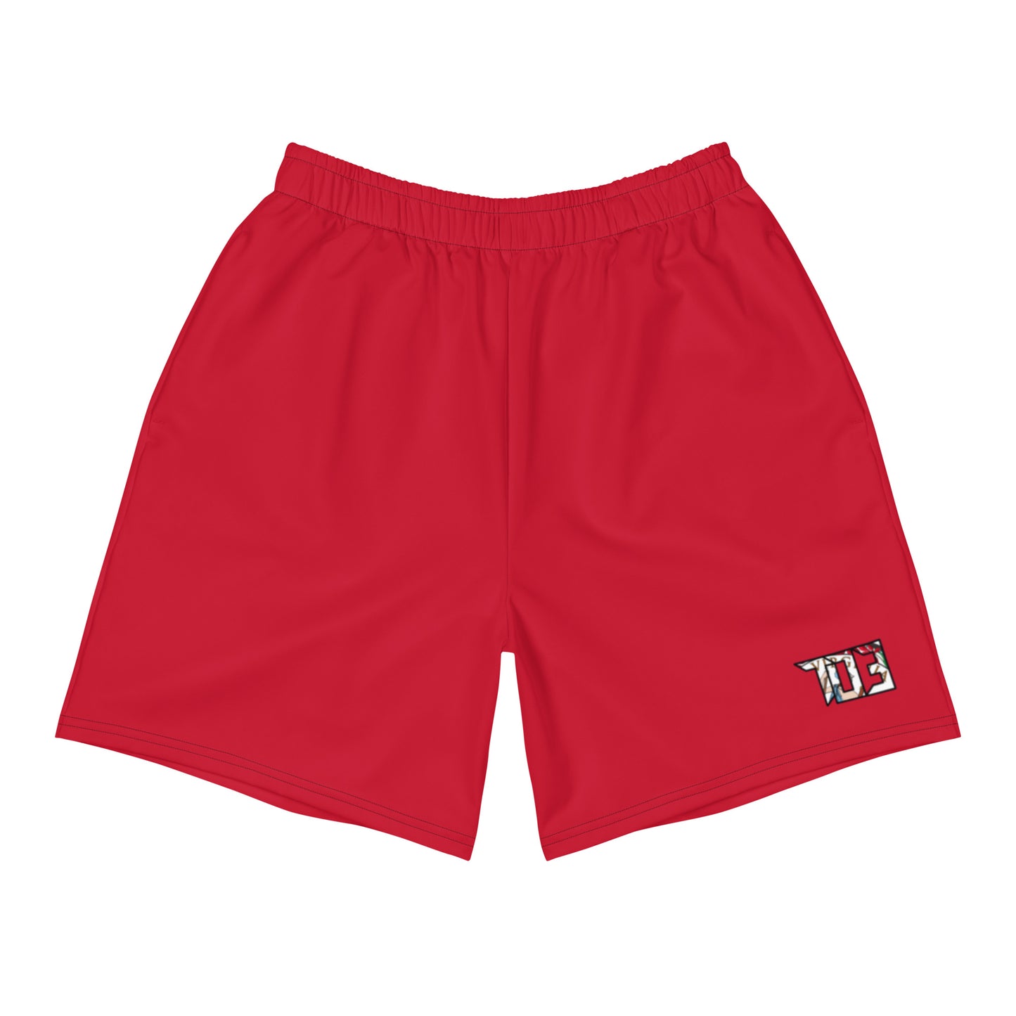 Shop703 Men's "The Commonwealth" (Red) Athletic Shorts