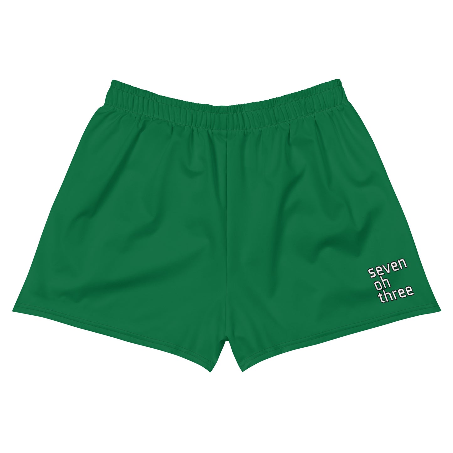 Shop703 Women's "Jaguar Green" Athletic Shorts