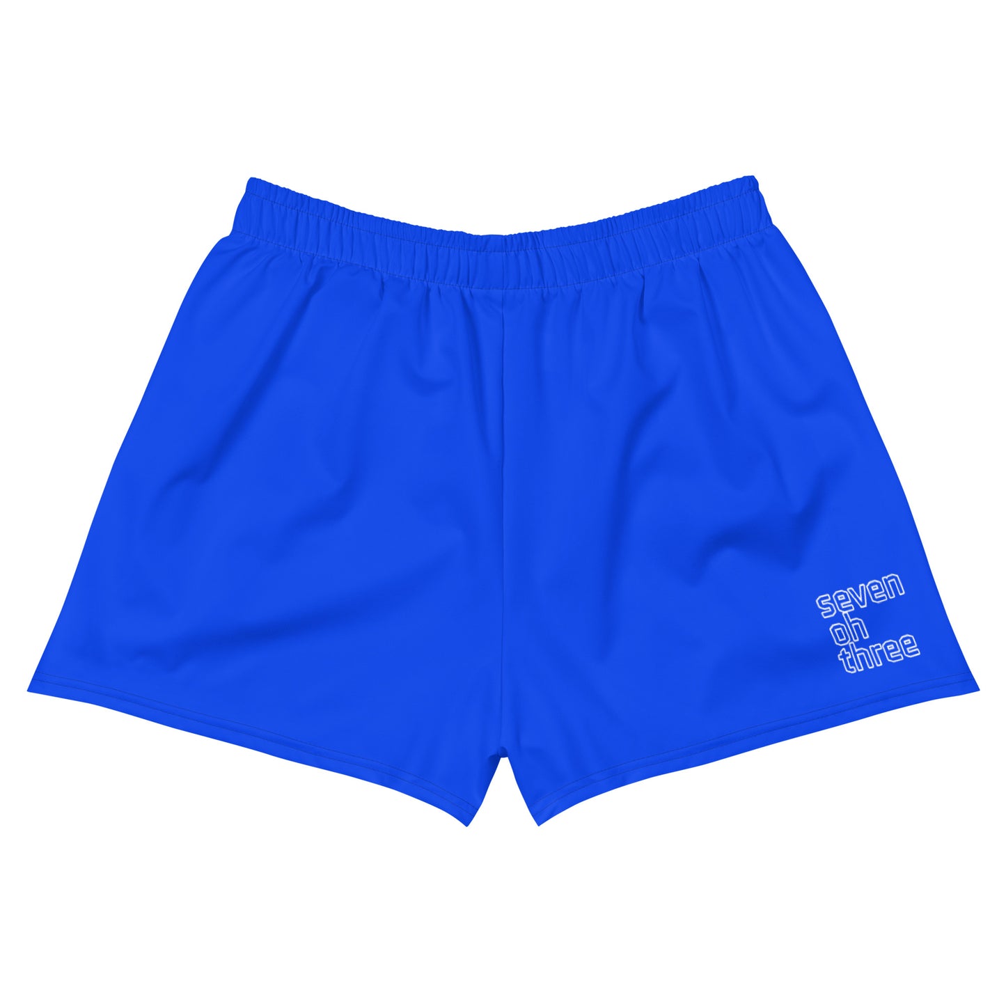 Shop703 Women's "Lion Blue" Athletic Shorts