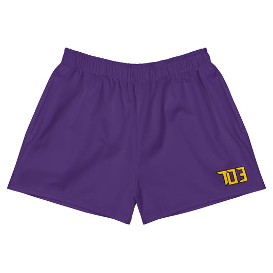 Shop703 Women's "Bruin Purple" Athletic Shorts