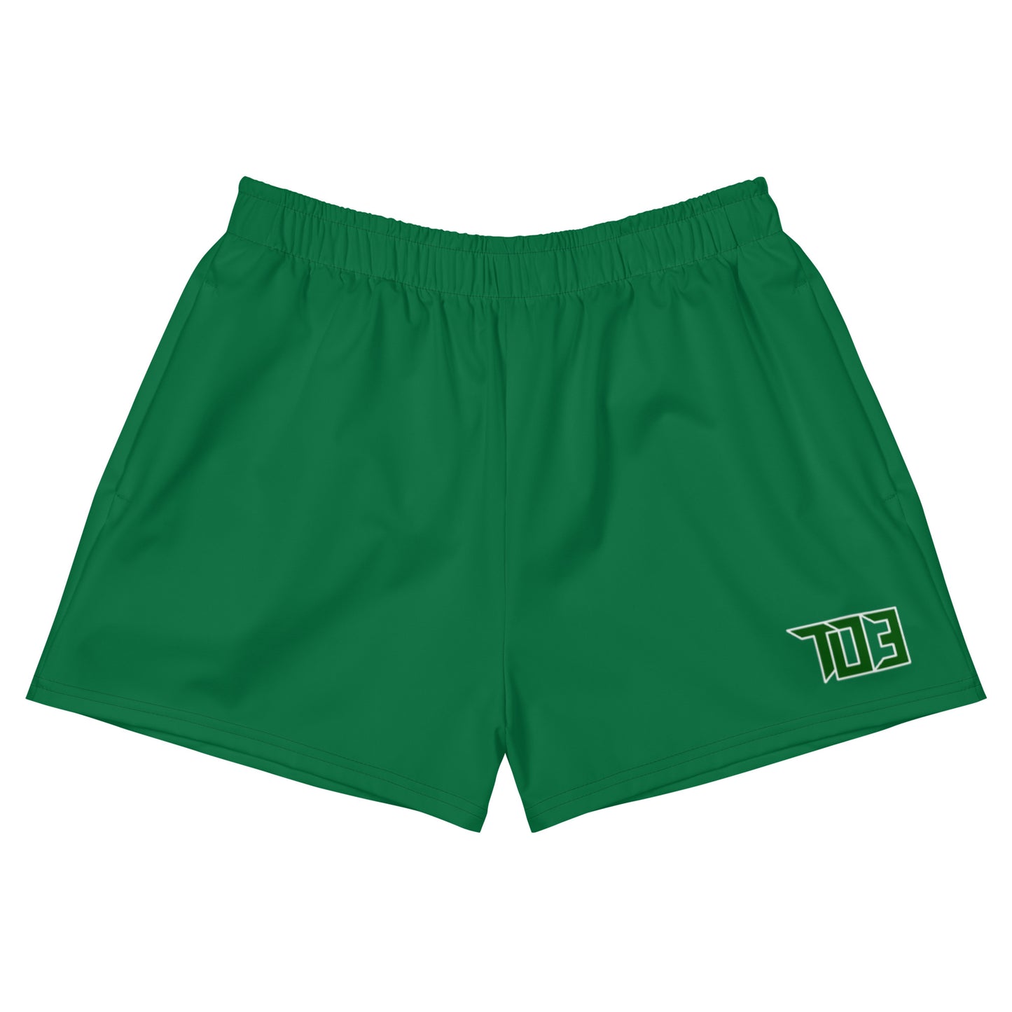 Shop703 Women's "Jaguar Green" Athletic Shorts