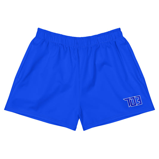 Shop703 Women's "Lion Blue" Athletic Shorts