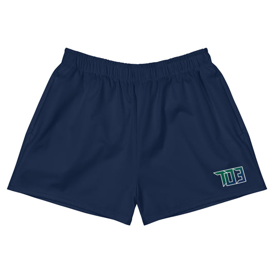 Shop703 Women's "Seahawk/Stallion Fade" Athletic Shorts