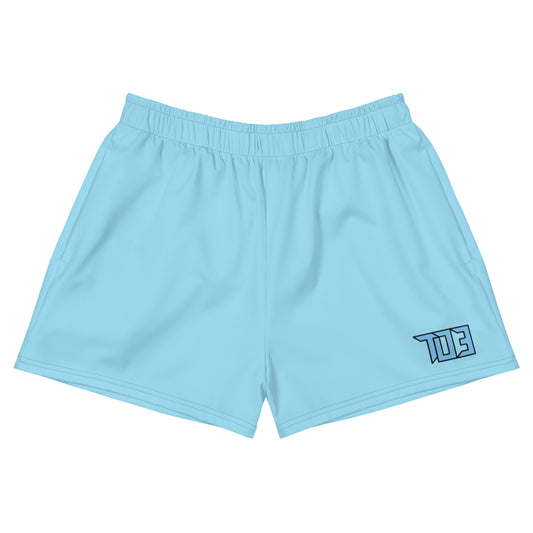 Shop703 Women's "Wildcat Blue" Athletic Shorts