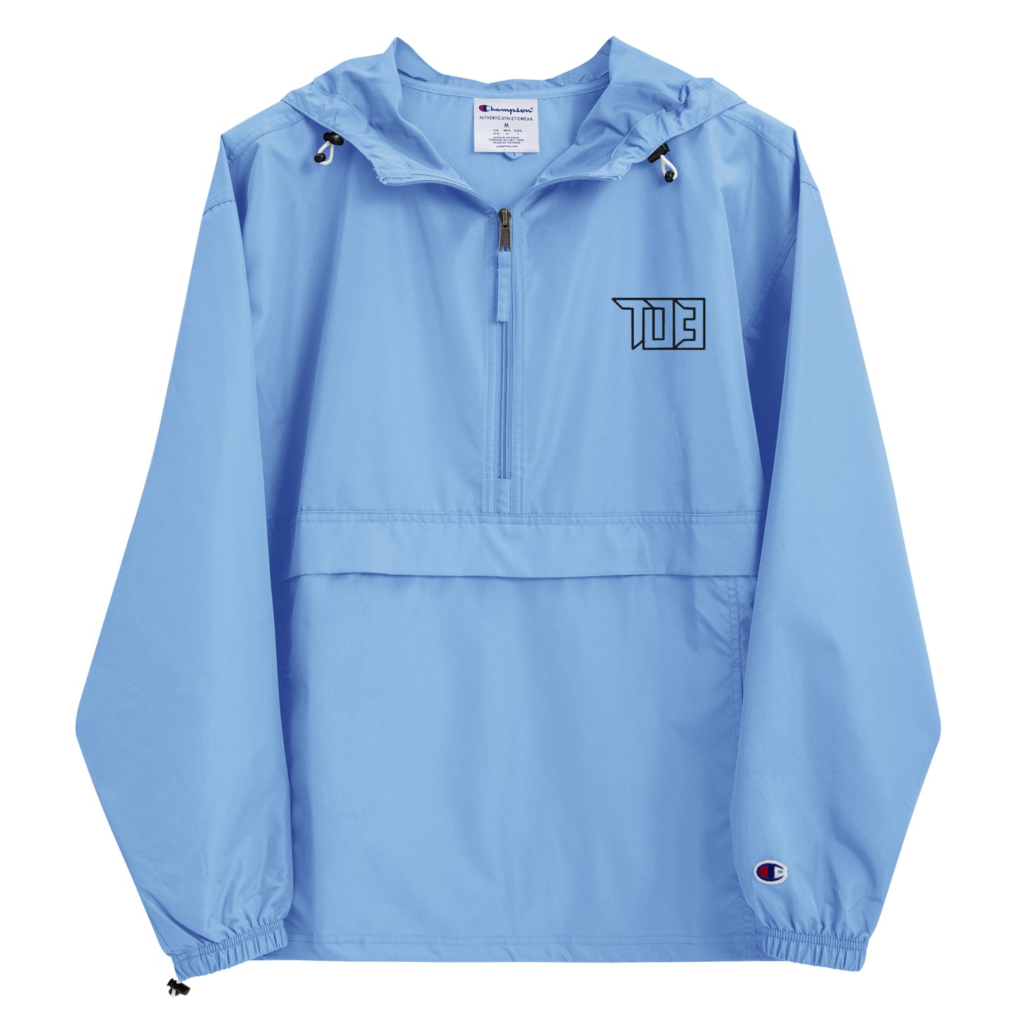 Shop703 Embroidered Champion Packable Jacket