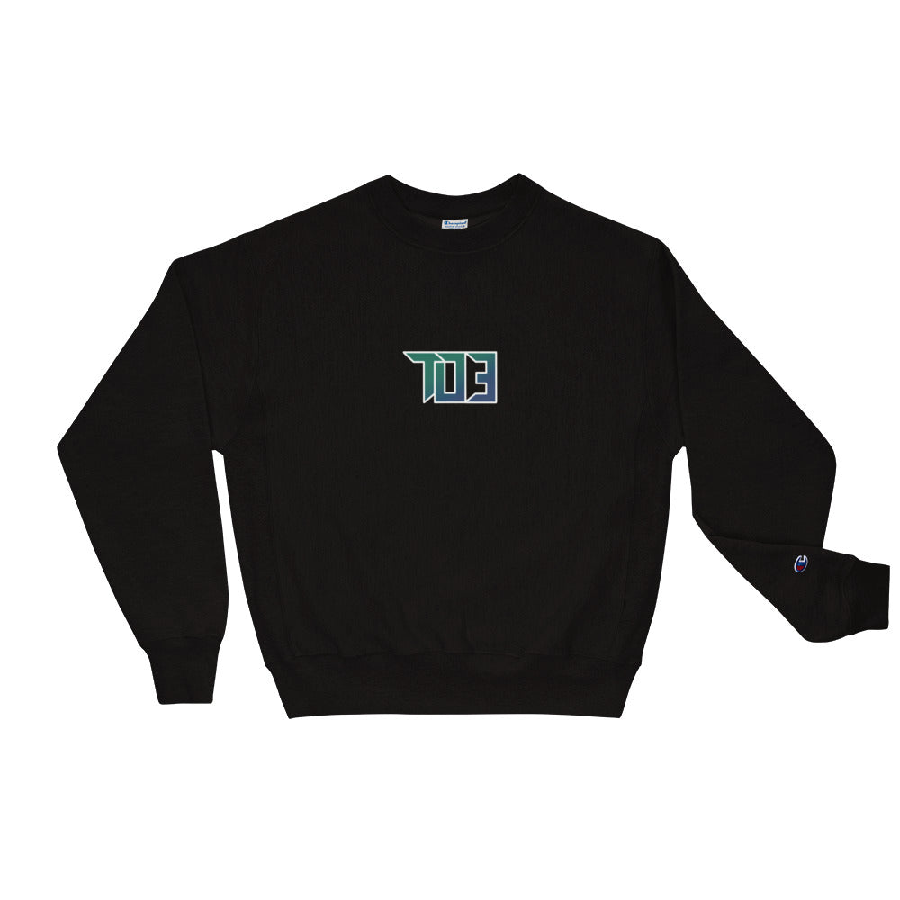 Shop703 "Seahawk/Stallion Fade" Champion Sweatshirt