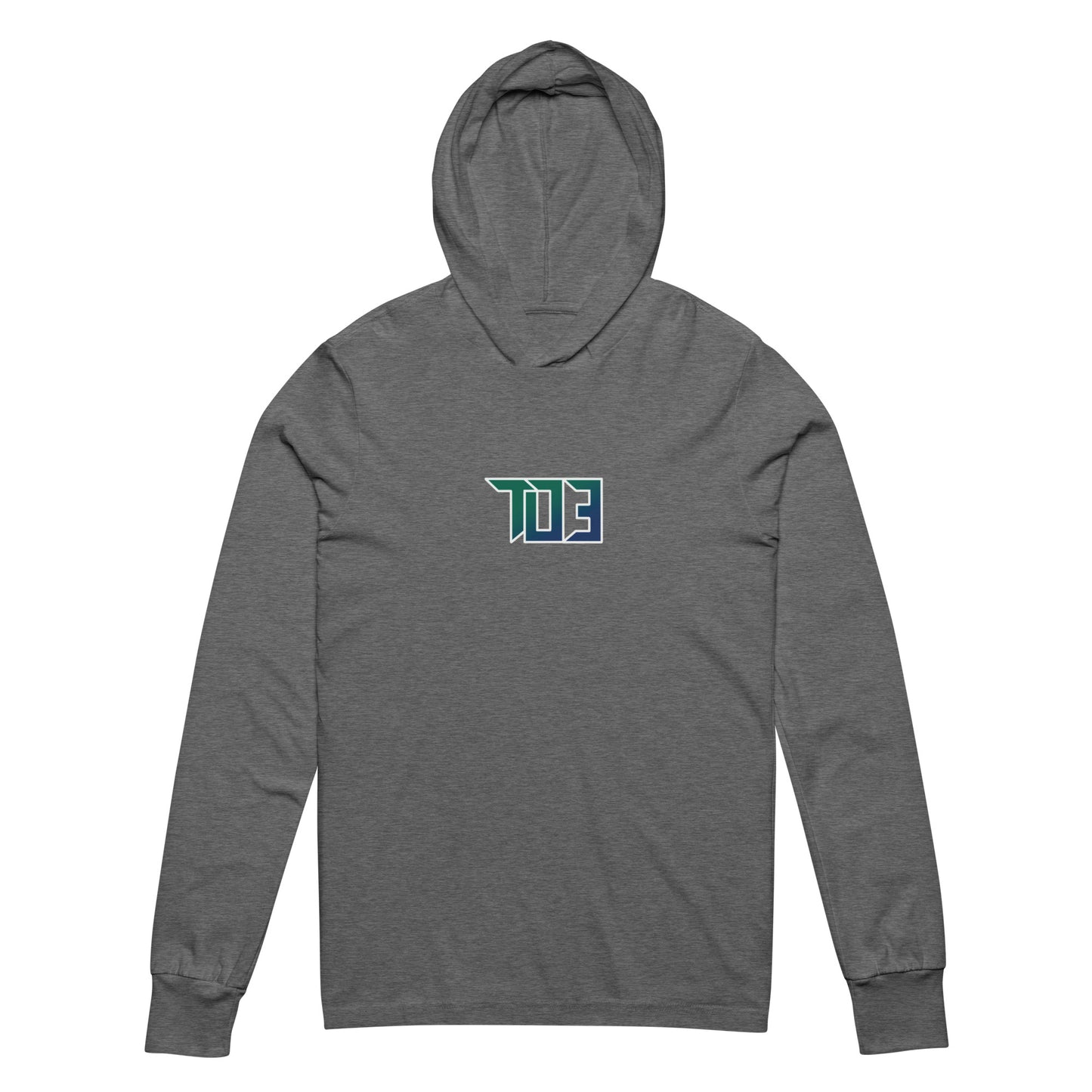 Shop703 "Seahawk/Stallion Fade" Hooded Long-Sleeve Tee