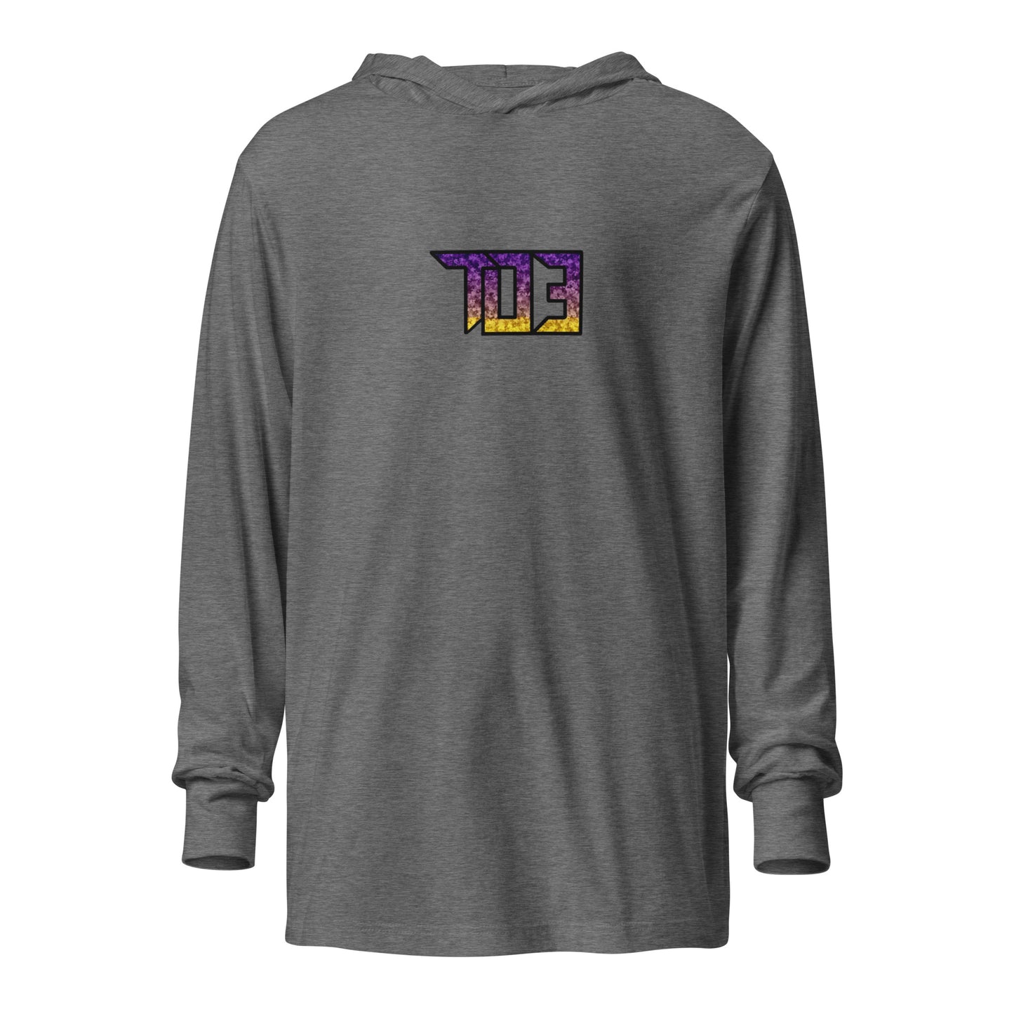 Shop703 "Bruin Fade" Hooded Long-Sleeve Tee