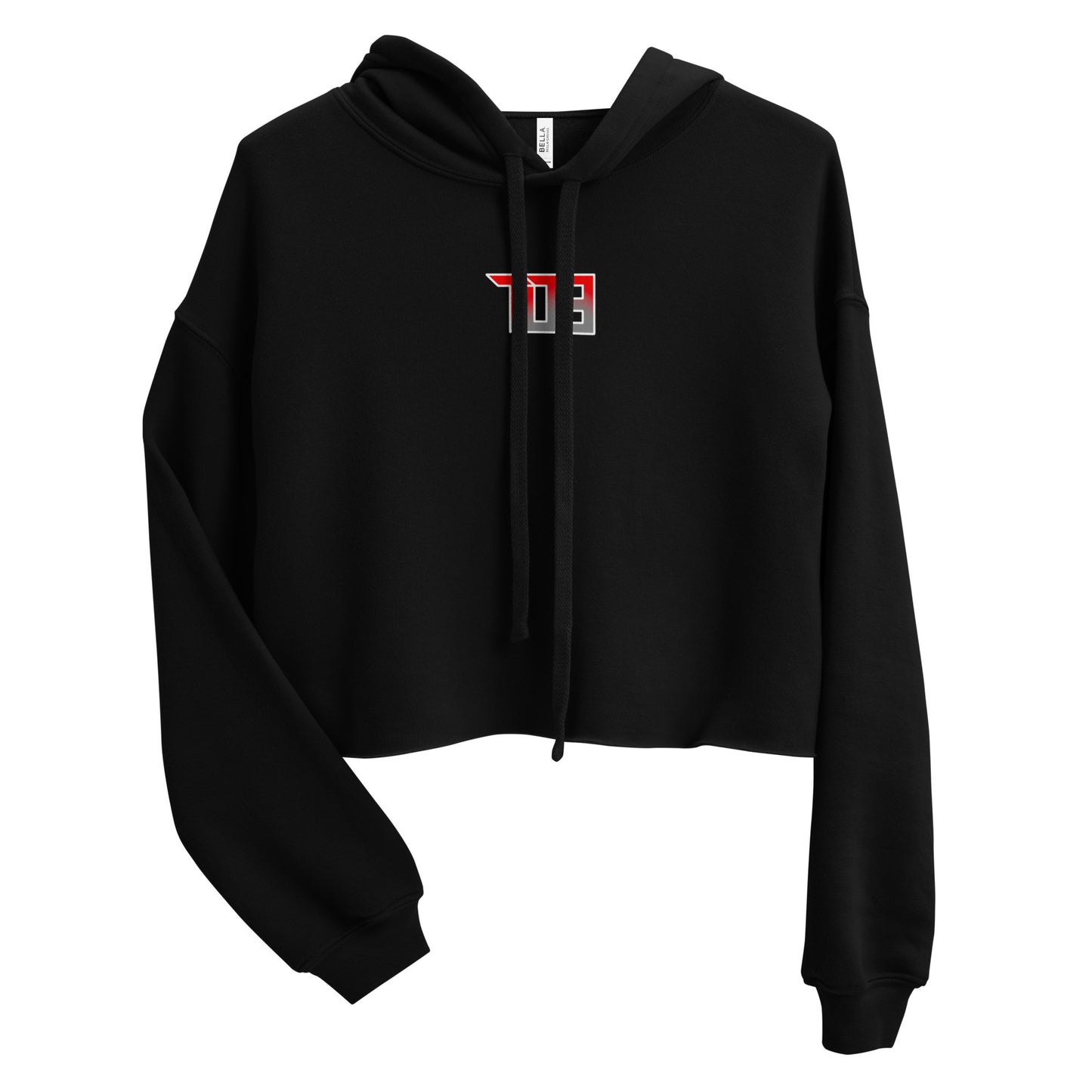 Shop703 "Highlander Fade" Women's Crop Hoodie