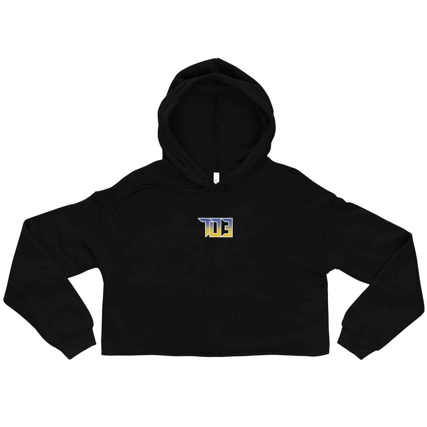 Shop703 "Lancer Fade" Women's Crop Hoodie