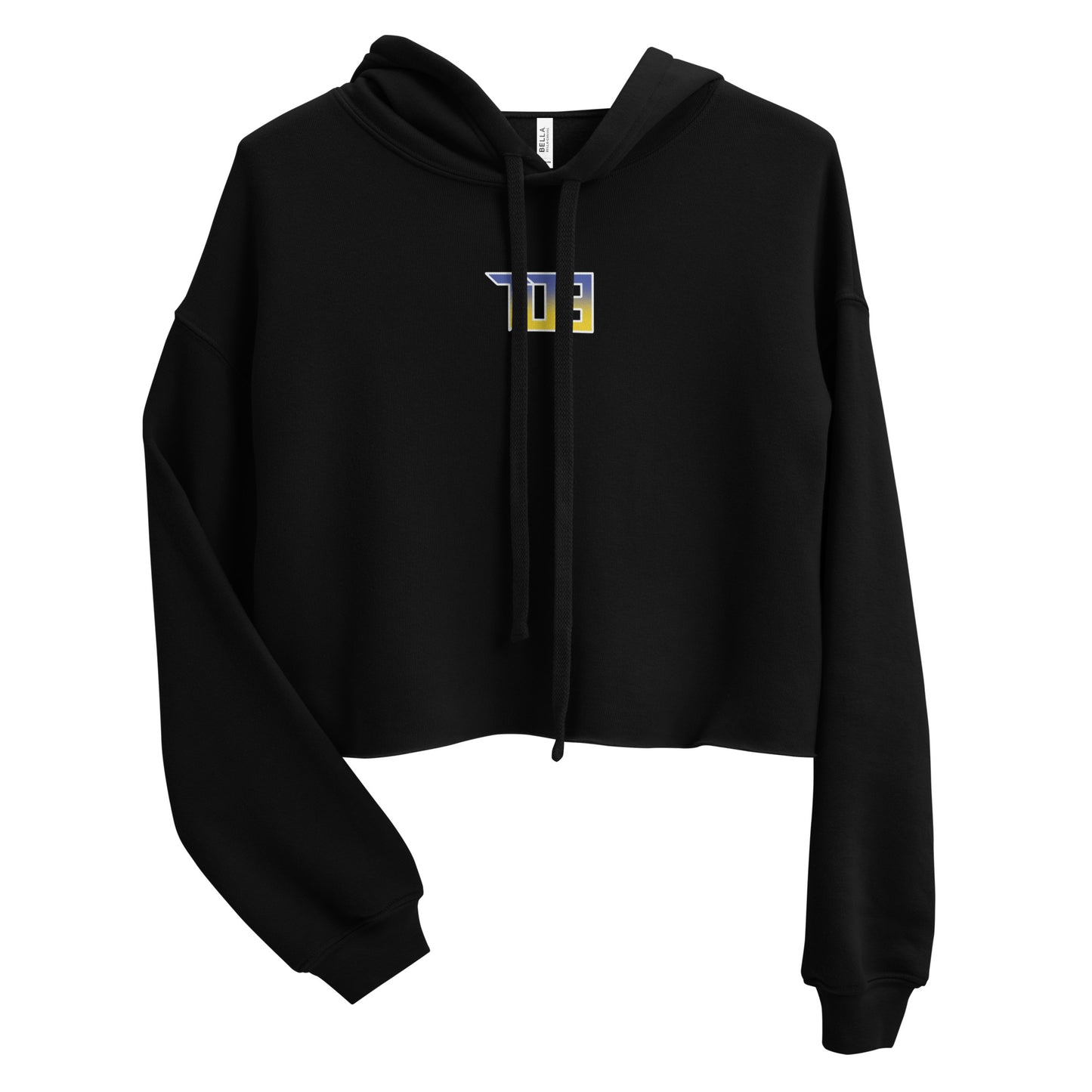 Shop703 "Lancer Fade" Women's Crop Hoodie