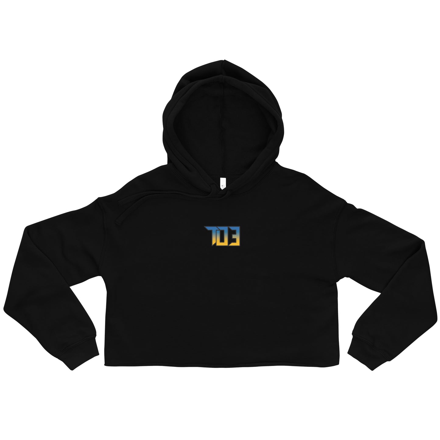 Shop703 "Ram Fade" Women's Crop Hoodie