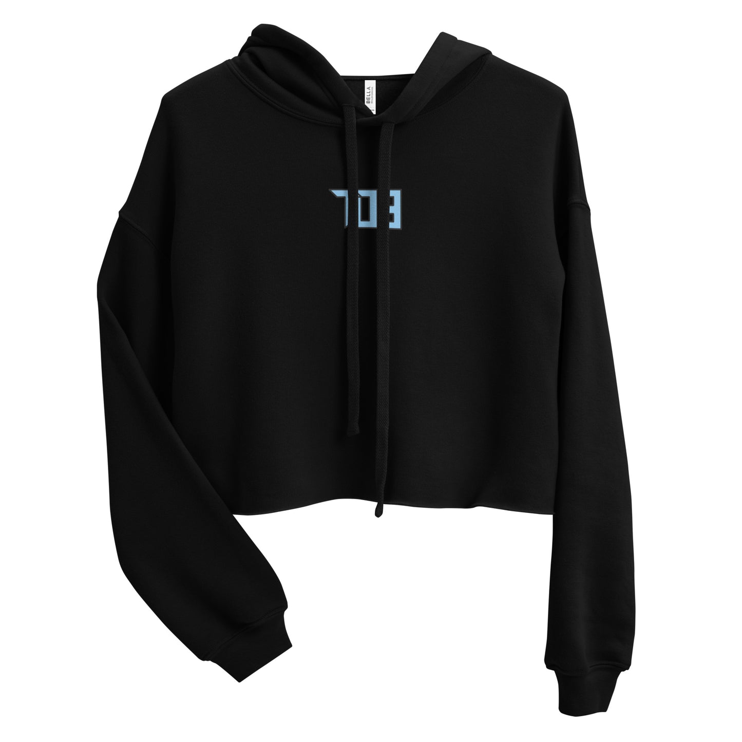 Shop703 "Wildcat Blue" Women's Crop Hoodie