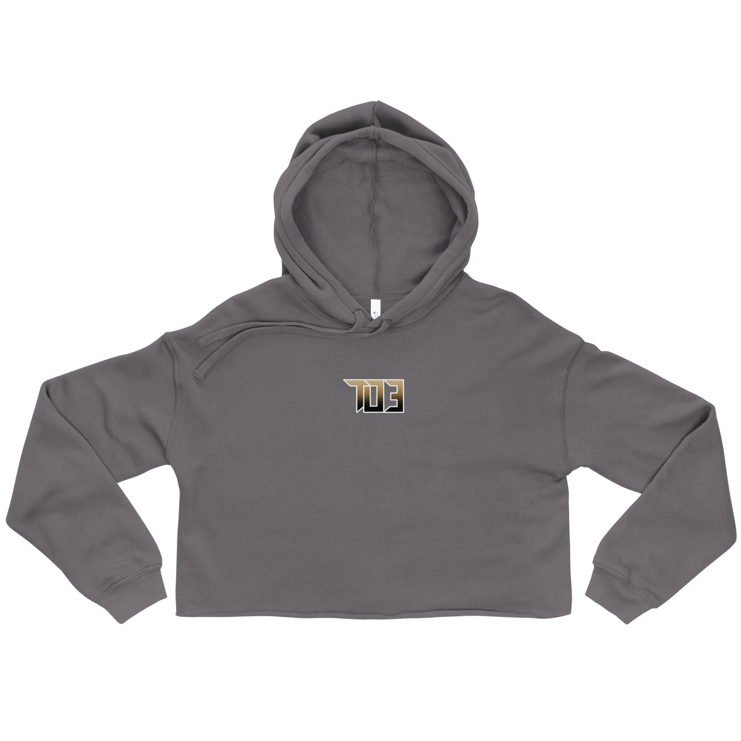 Shop703 "Bulldog Fade" Women's Crop Hoodie