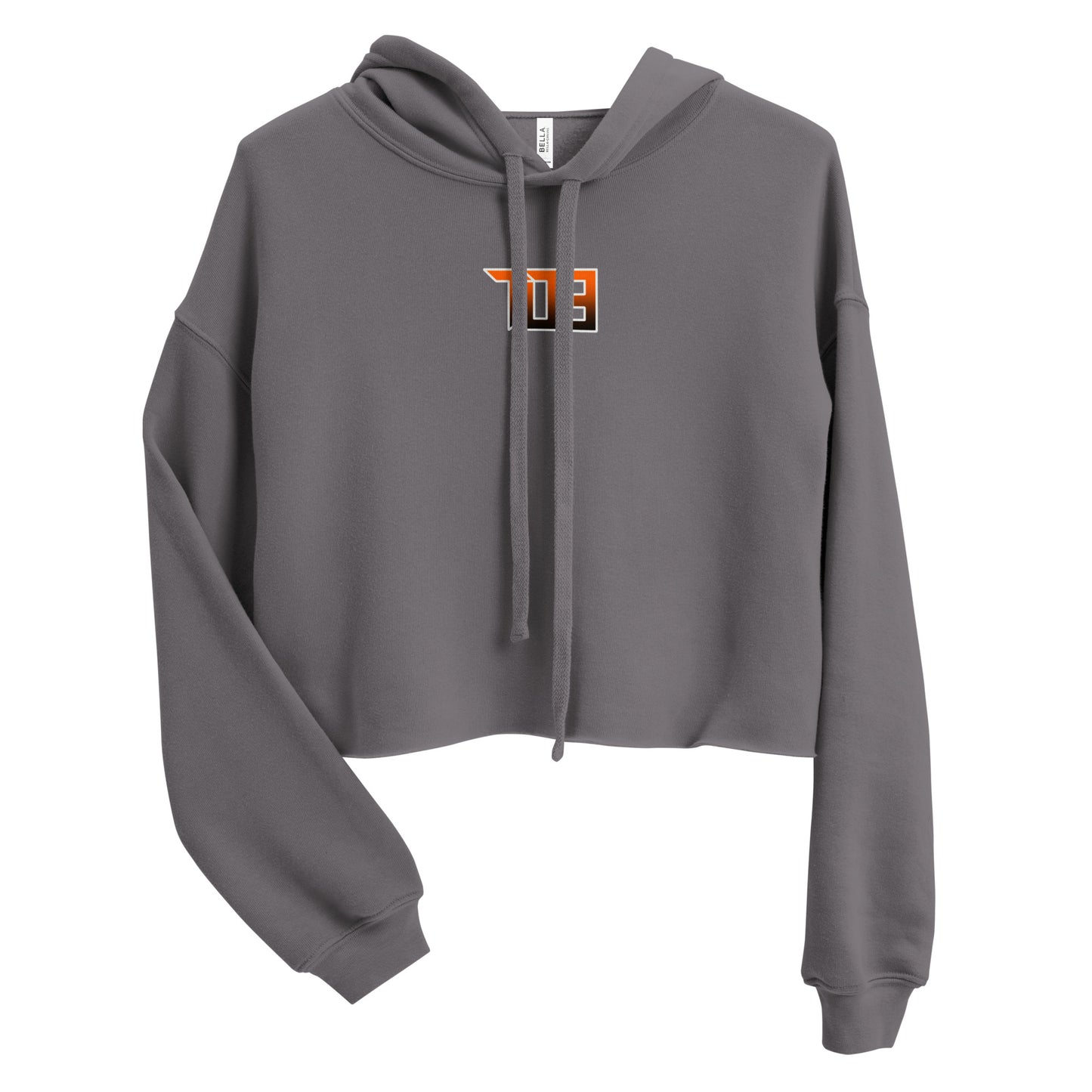 Shop703 "Hawk Fade" Women's Crop Hoodie