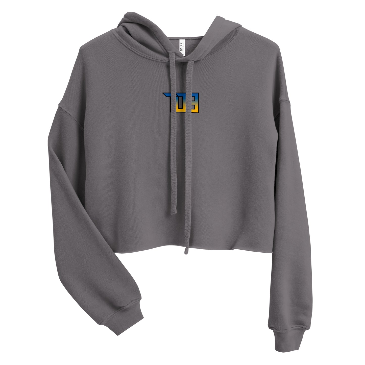 Shop703 "Ram Fade" Women's Crop Hoodie