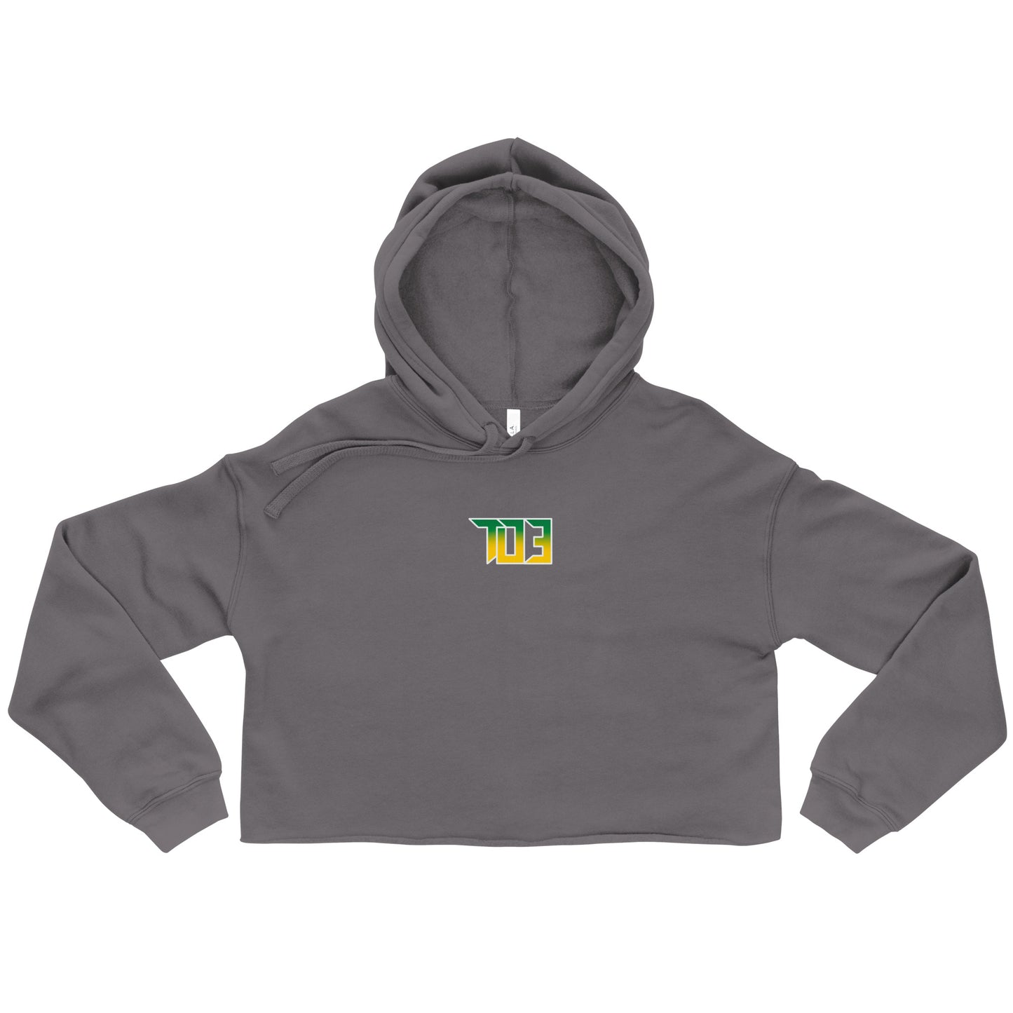 Shop703 "Saxon Fade" Women's Crop Hoodie